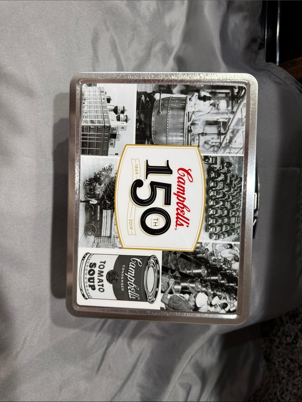 150th Anniversary Decorative Wall Plaque - Silver, Black, White